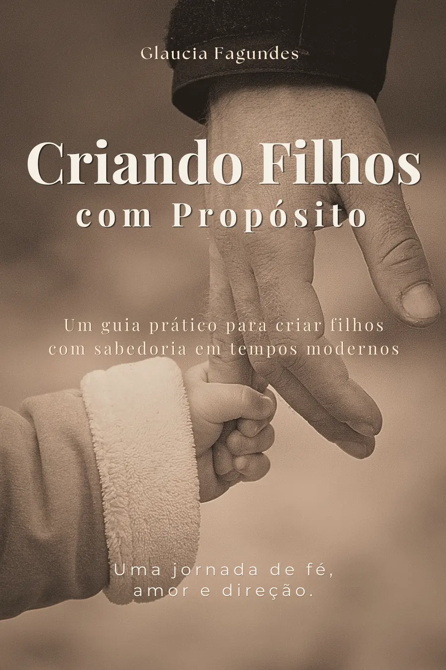 Capa do guia Criando Filhos com Propósito, de Glaucia Fagundes